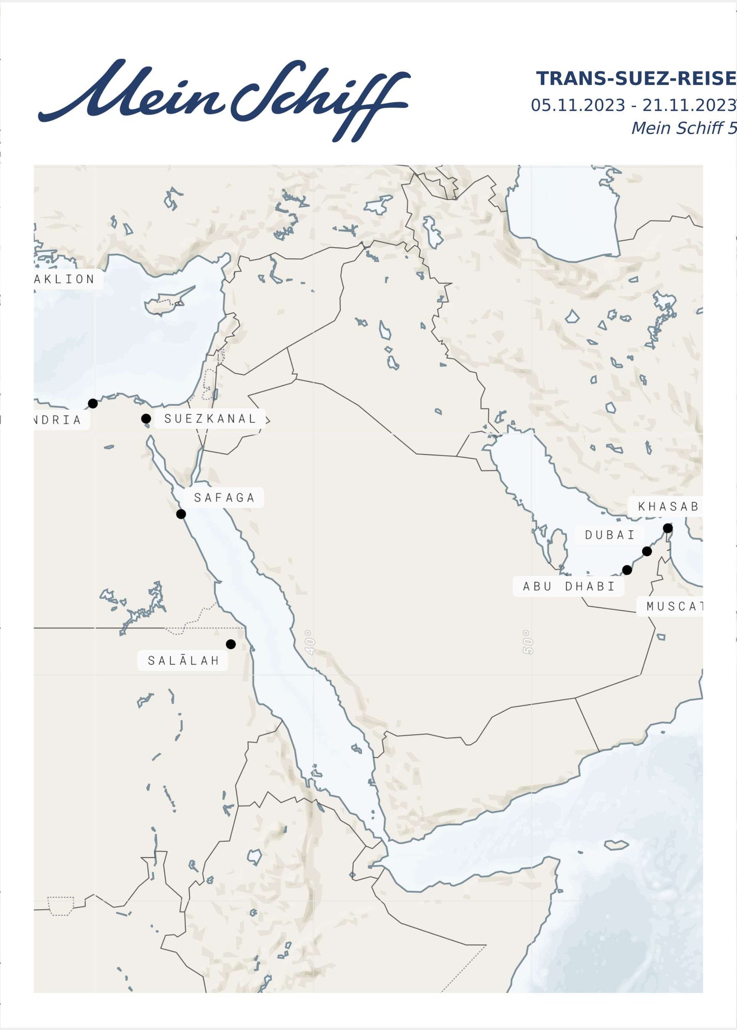 Trans-Suez-Reise
