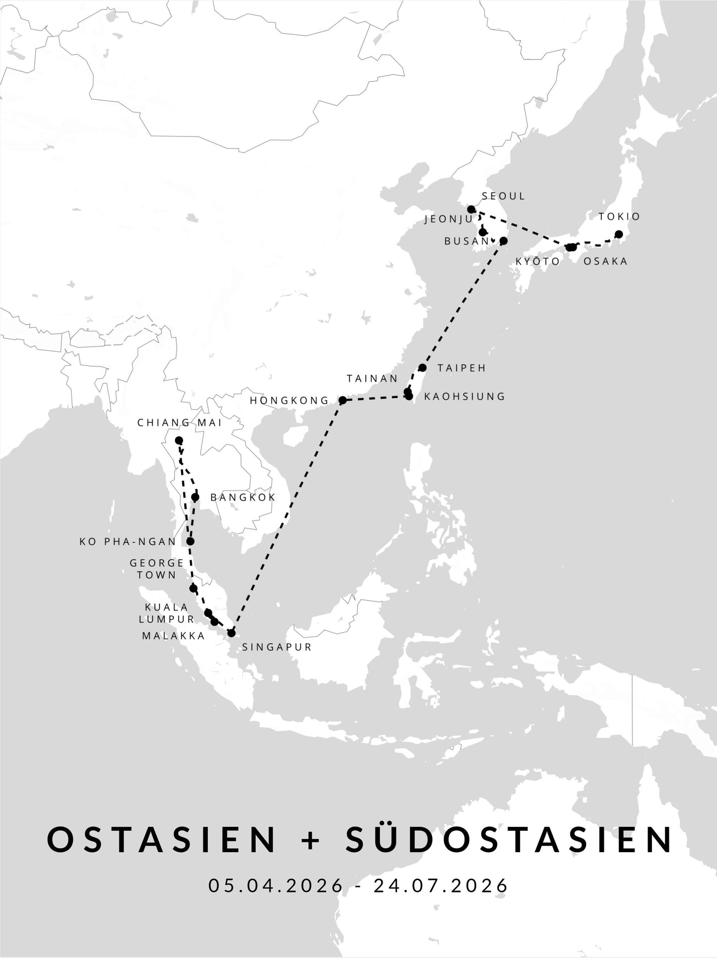 Ostasien + Südostasien