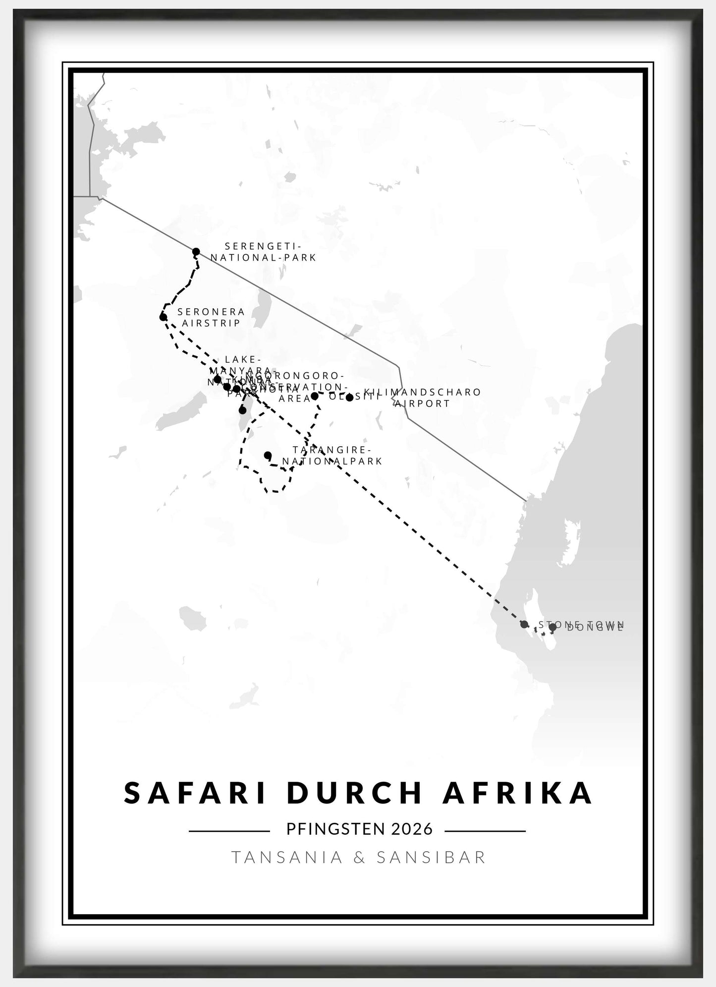 Safari durch afrika