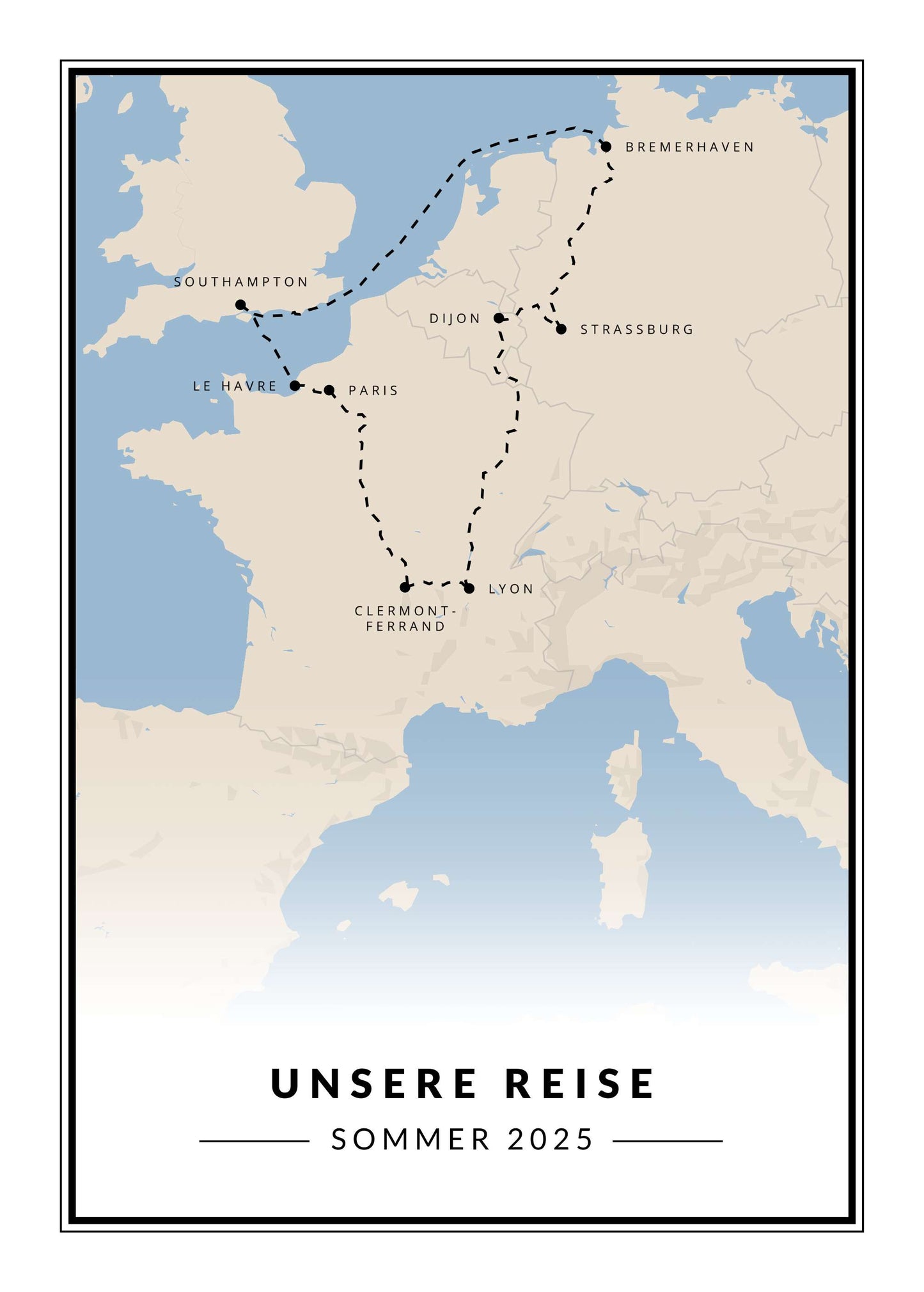 Unsere Reise