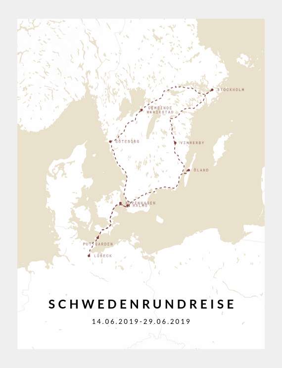 Schwedenrundreise