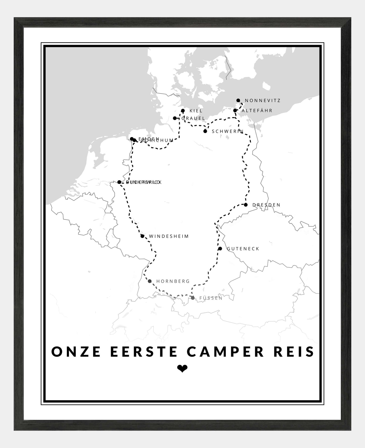 Onze eerste camper reis ❤️