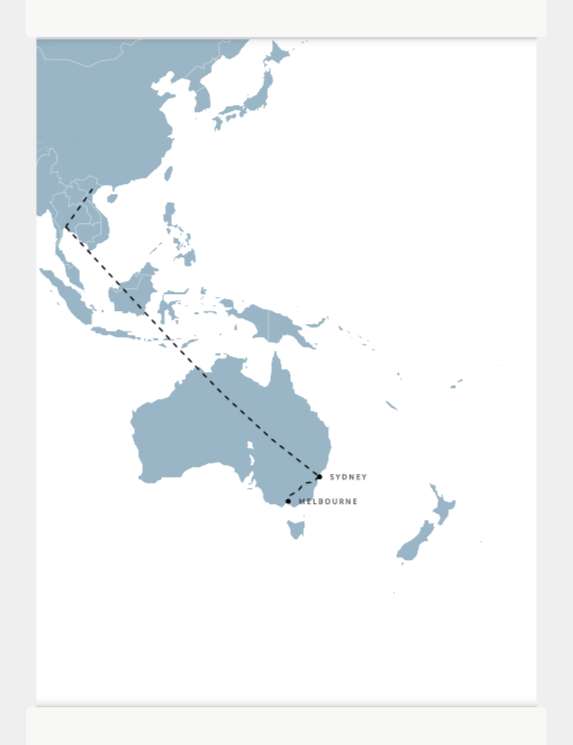 Südostasien und Australien