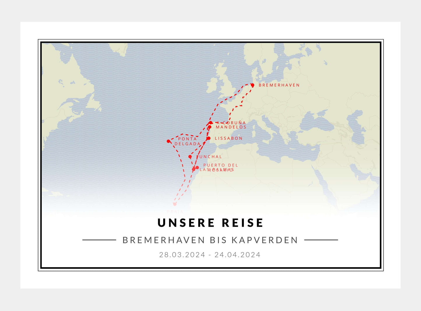 Unsere Reise