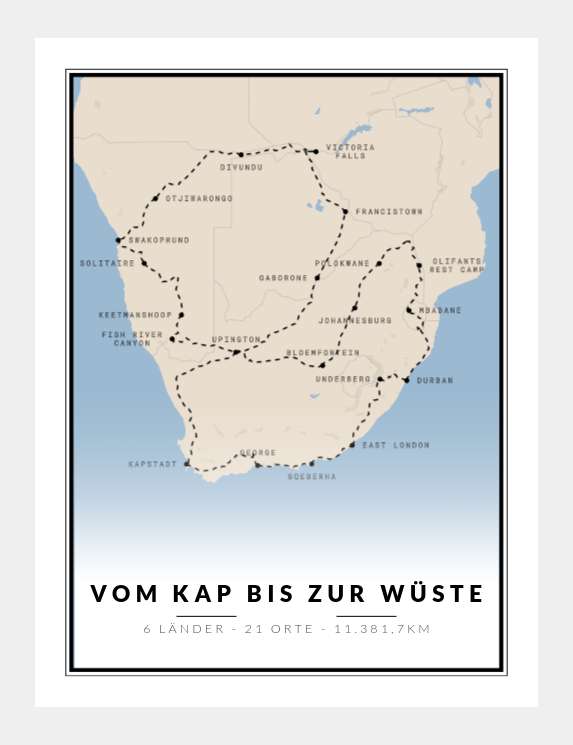 Vom Kap bis zur Wüste