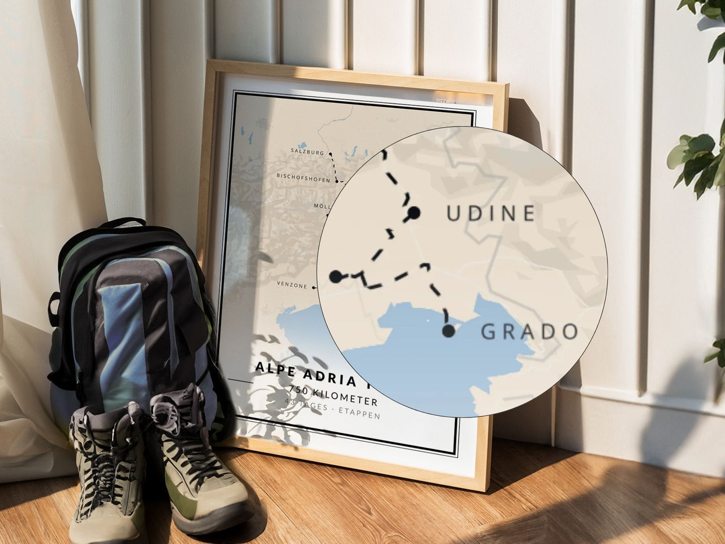 Wanderung - Reiseposter