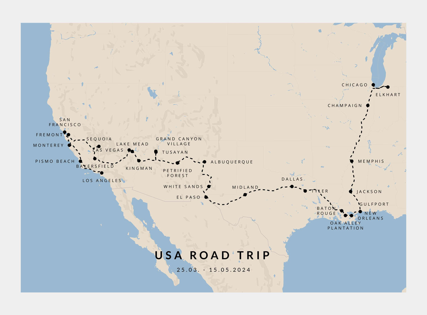 USA Road trip