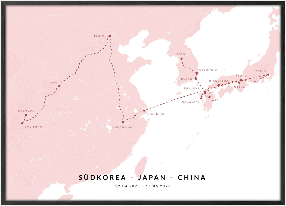 Südkorea – Japan – China