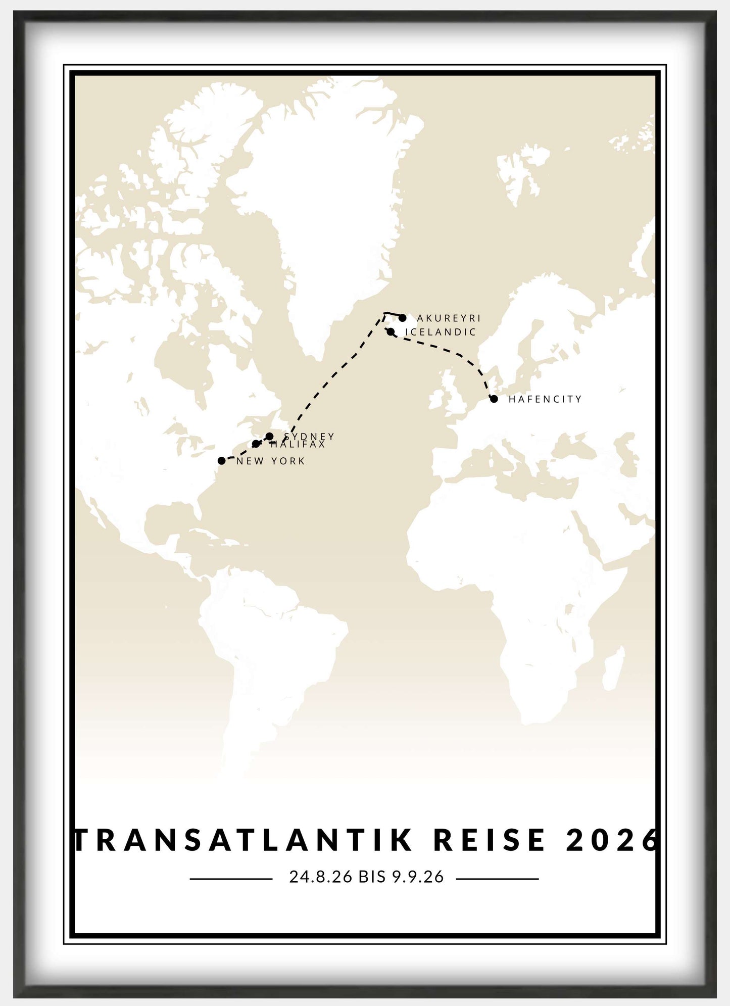 Transatlantik Reise 2026