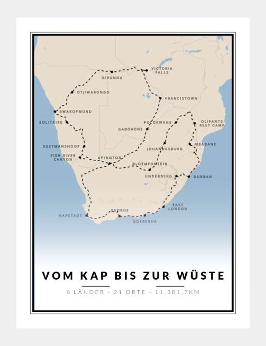 Vom Kap bis zur Wüste