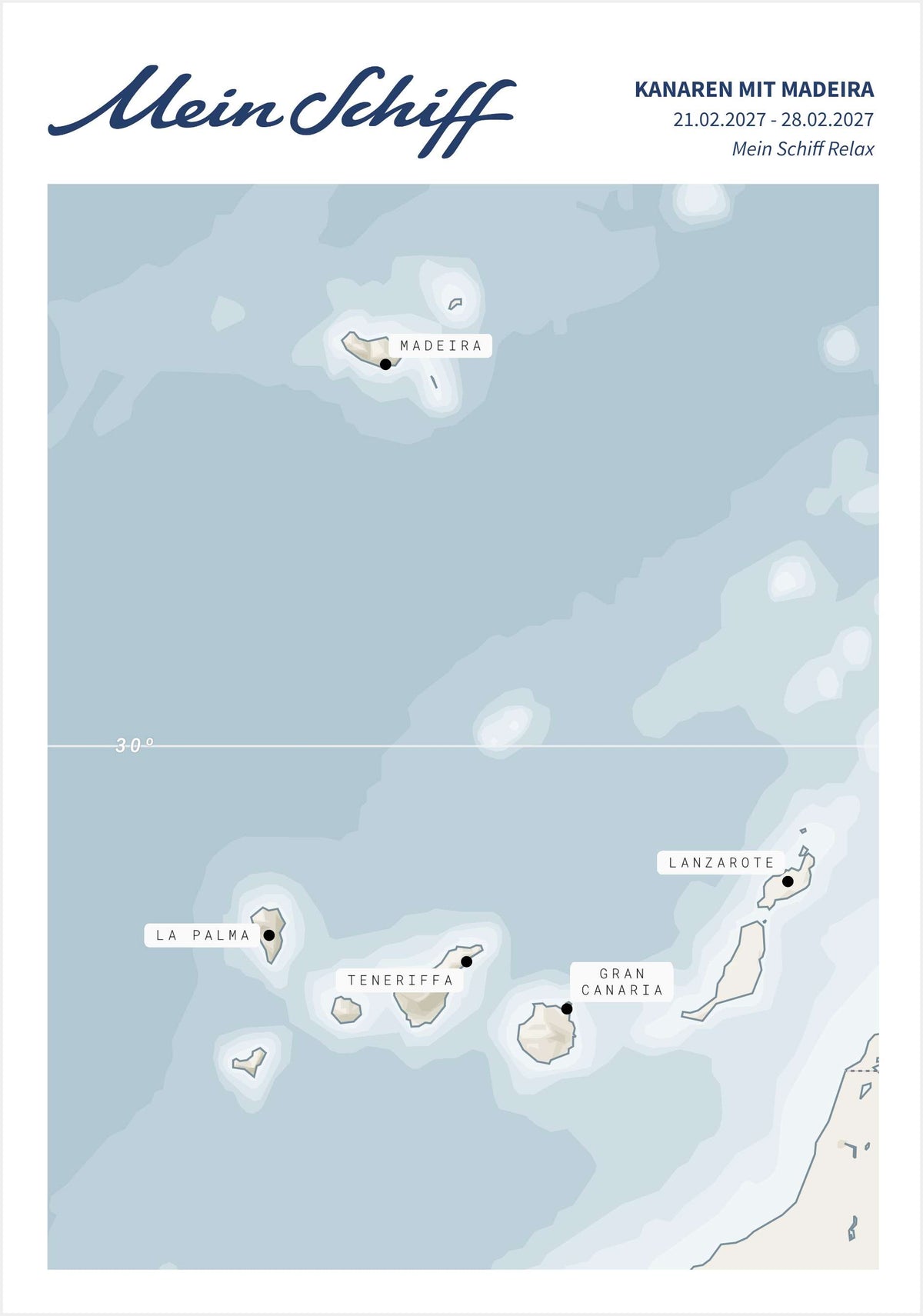 Kanaren mit madeira