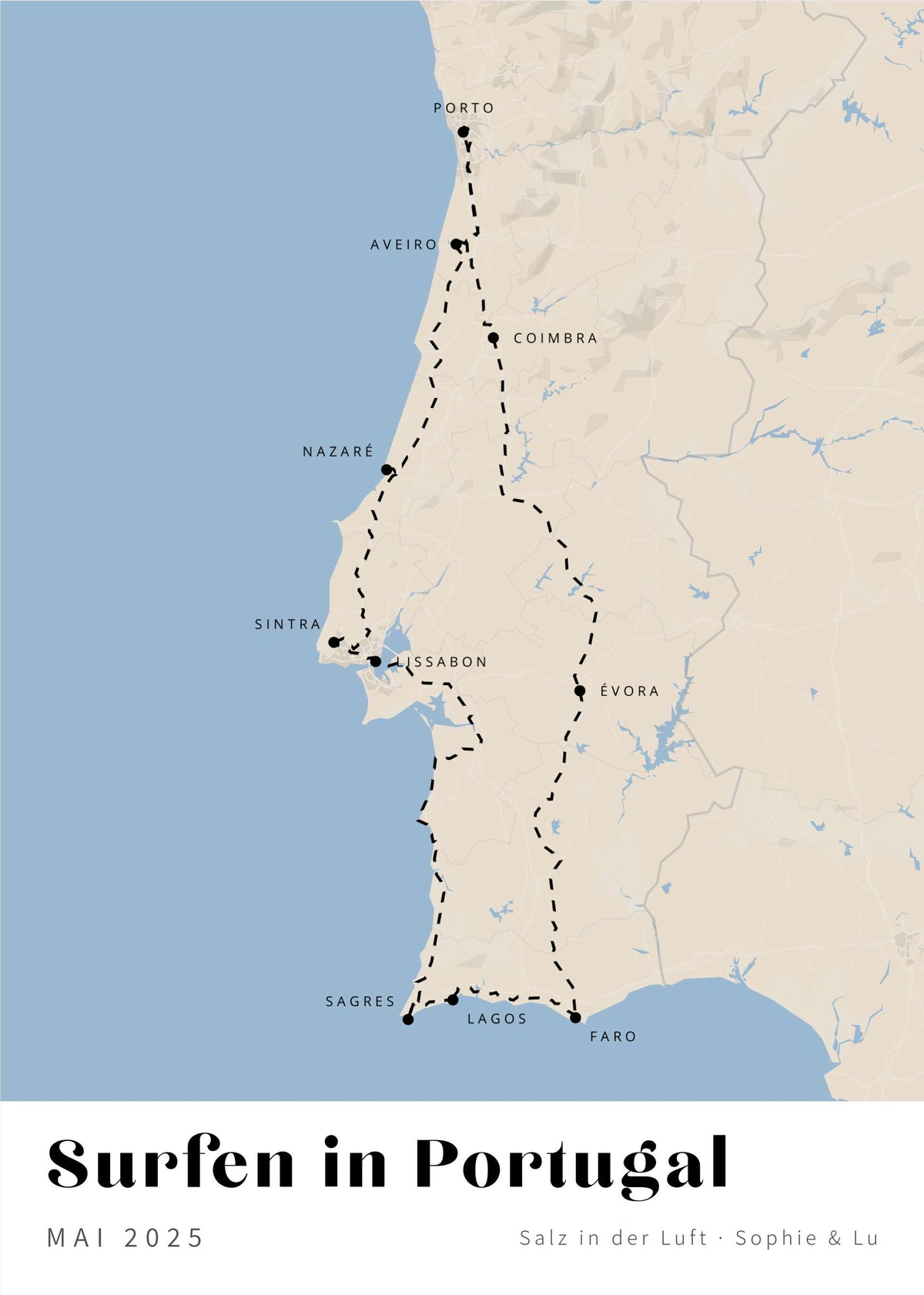 Surfen in Portugal