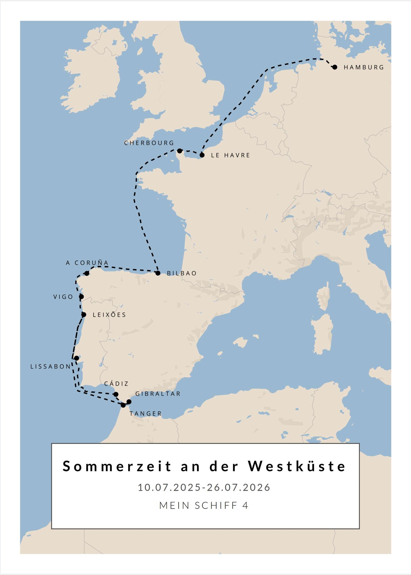 Sommerzeit an der Westküste