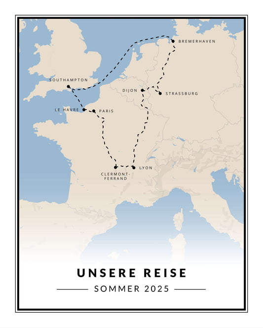 Unsere Reise