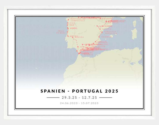 Spanien - Portugal 2025