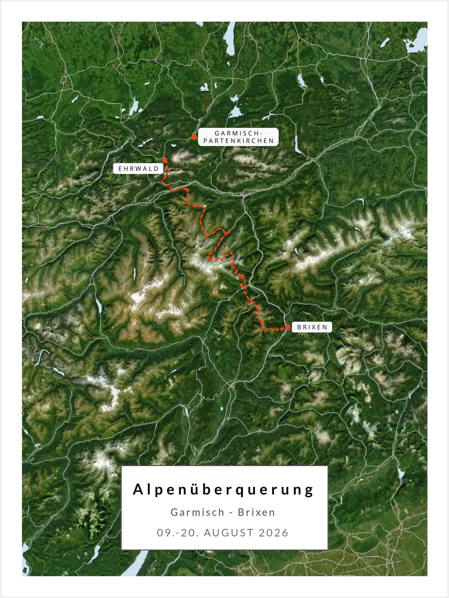 Alpenüberquerung
