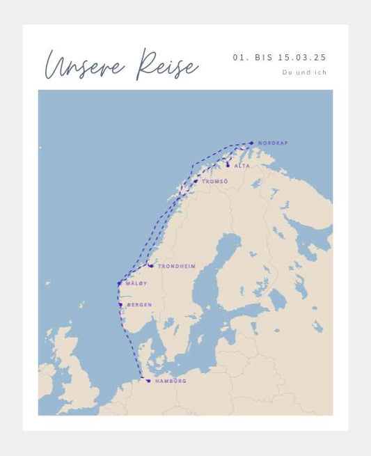 Unsere Reise ans Nordkap