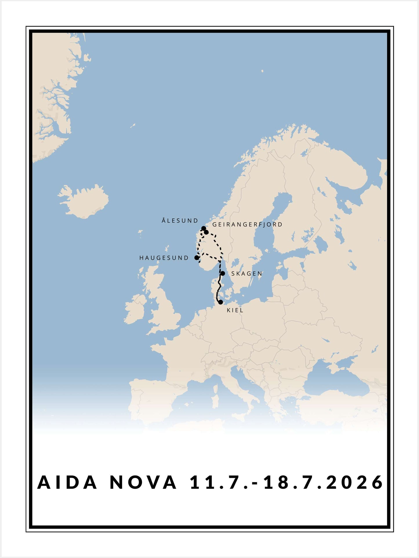 AIDA Nova 11.7.-18.7.2026