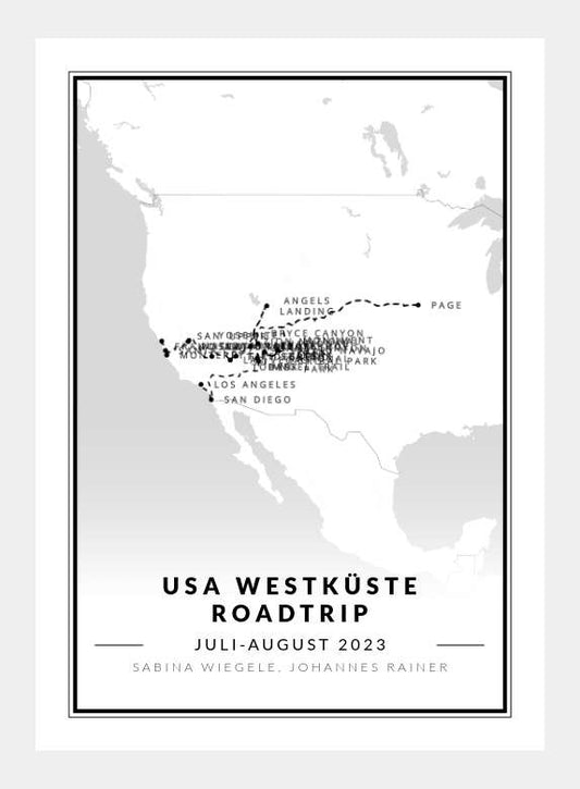 USA Westküste Roadtrip