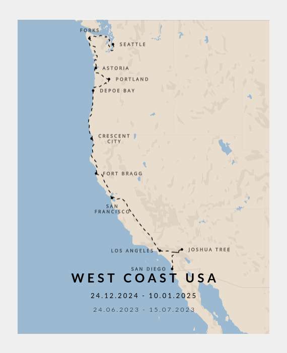 West Coast USA