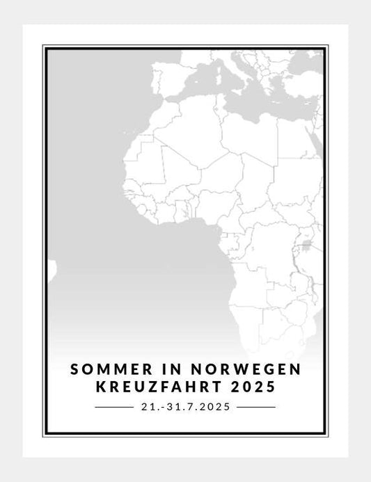 Sommer in Norwegen Kreuzfahrt 2025