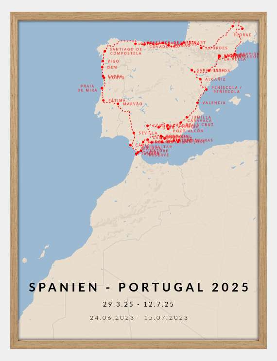 Spanien - Portugal 2025