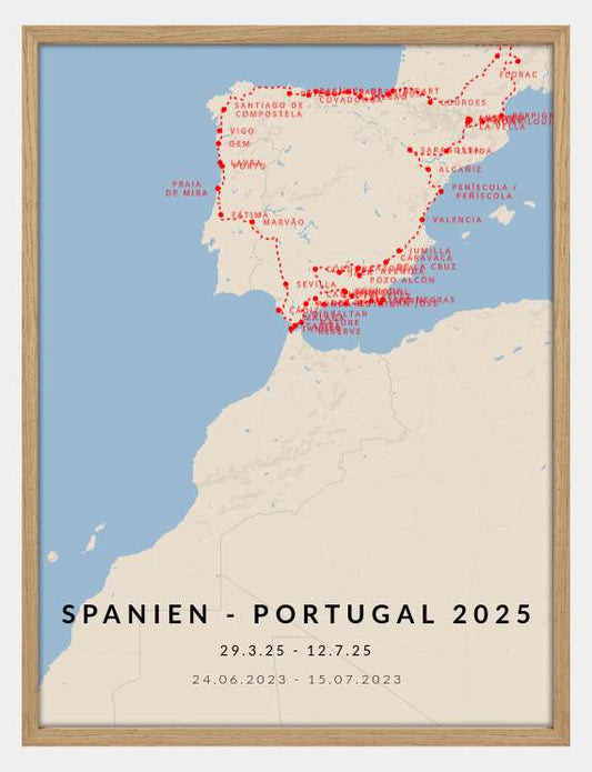 Spanien - Portugal 2025