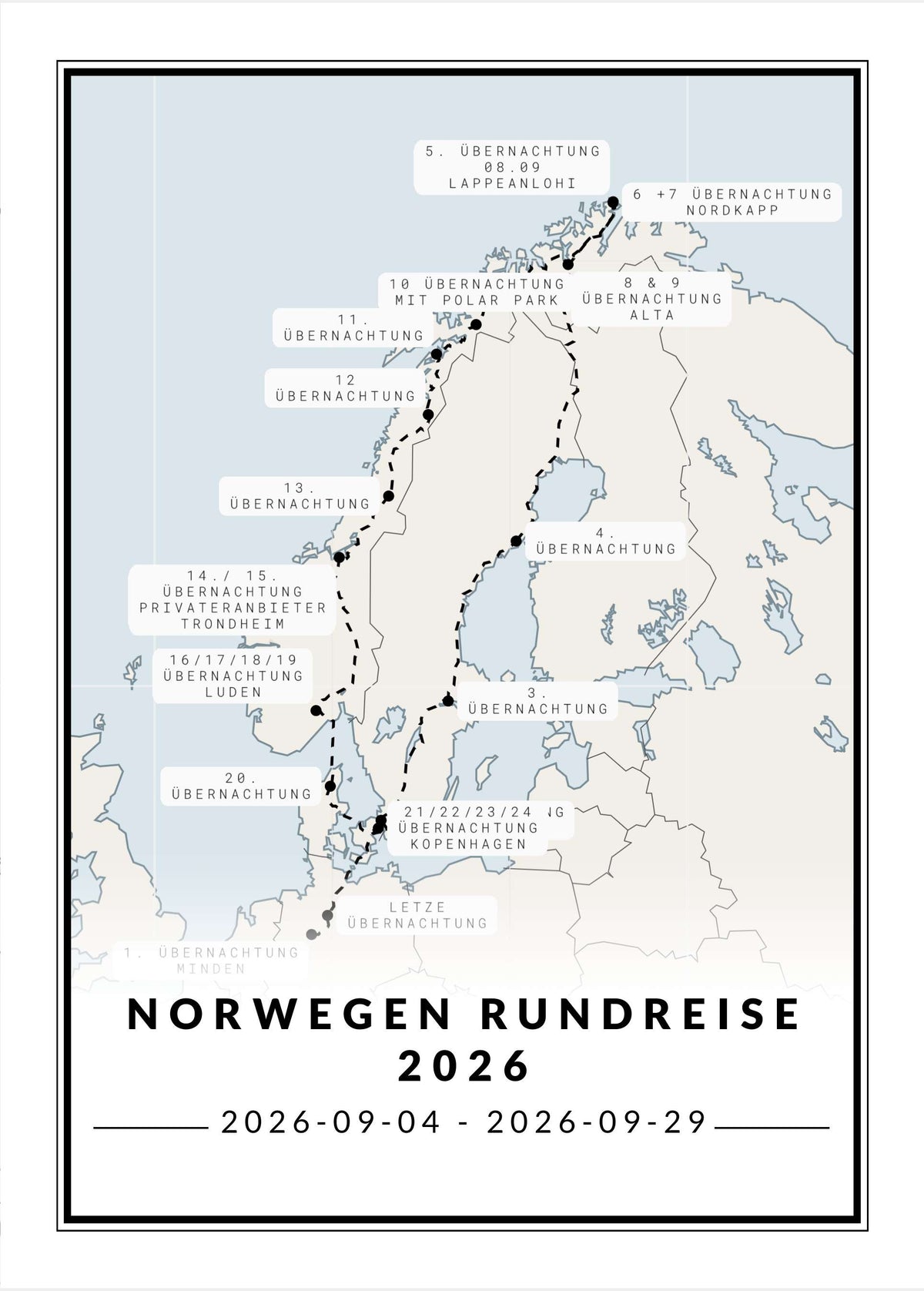 Norwegen Rundreise 2026