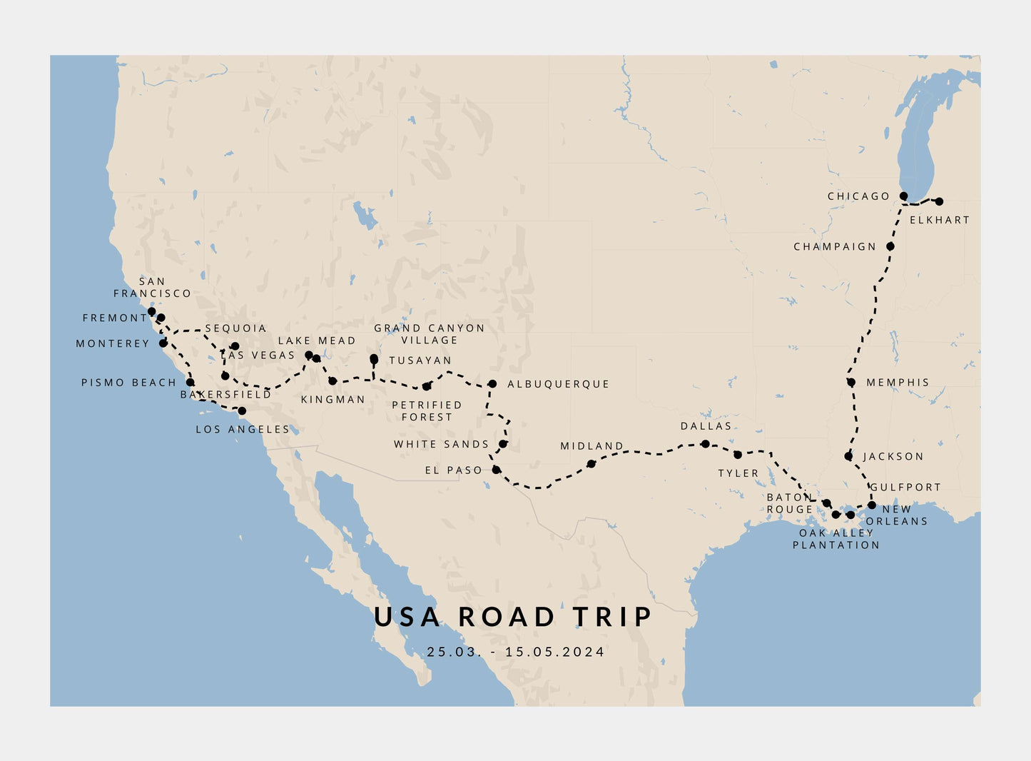 USA Road trip