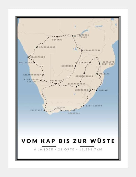 Vom Kap bis zur Wüste