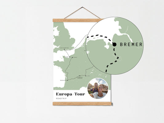 Memomap "Vintage" mit Bild