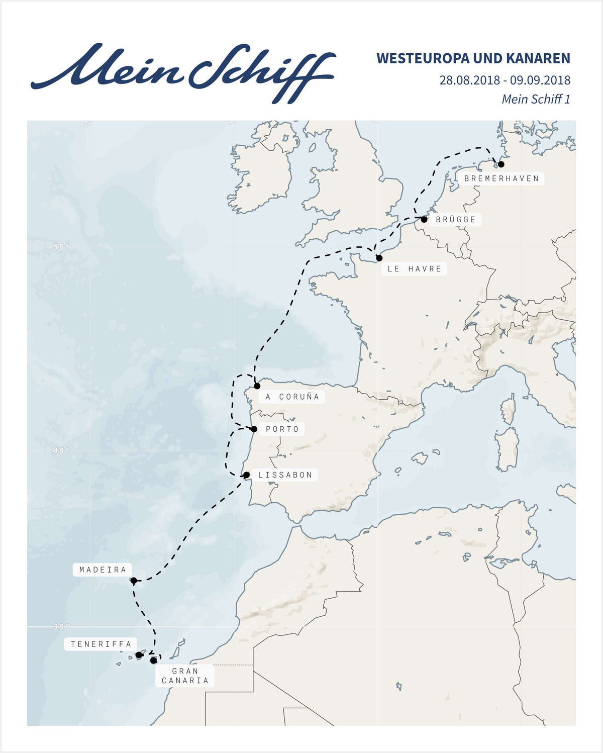 Westeuropa und Kanaren