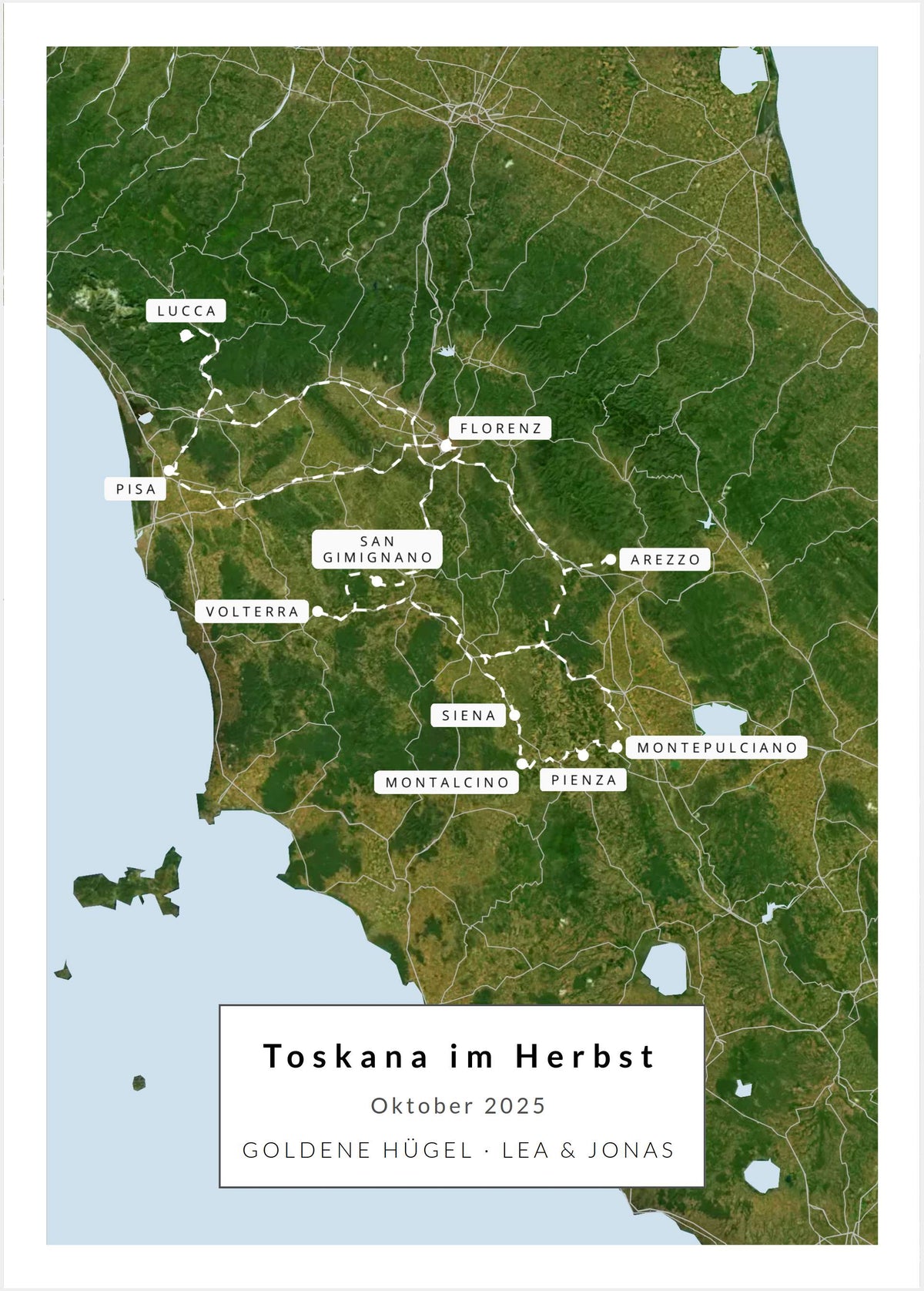 Toskana im Herbst
