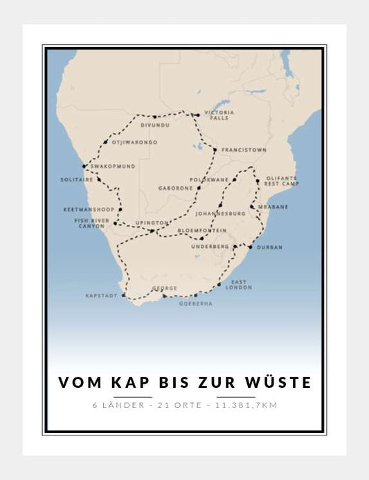 Vom Kap bis zur Wüste