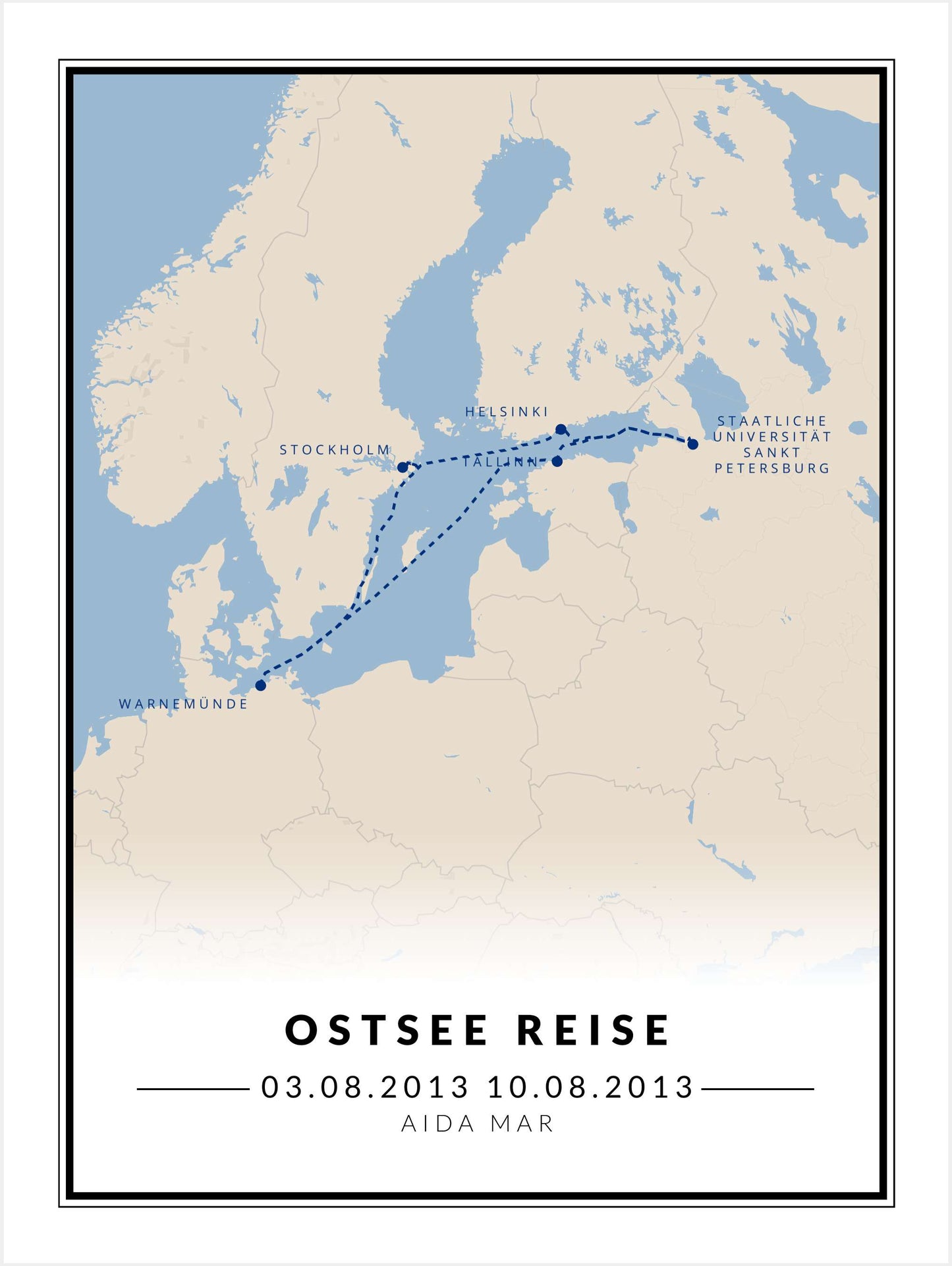 Ostsee Reise