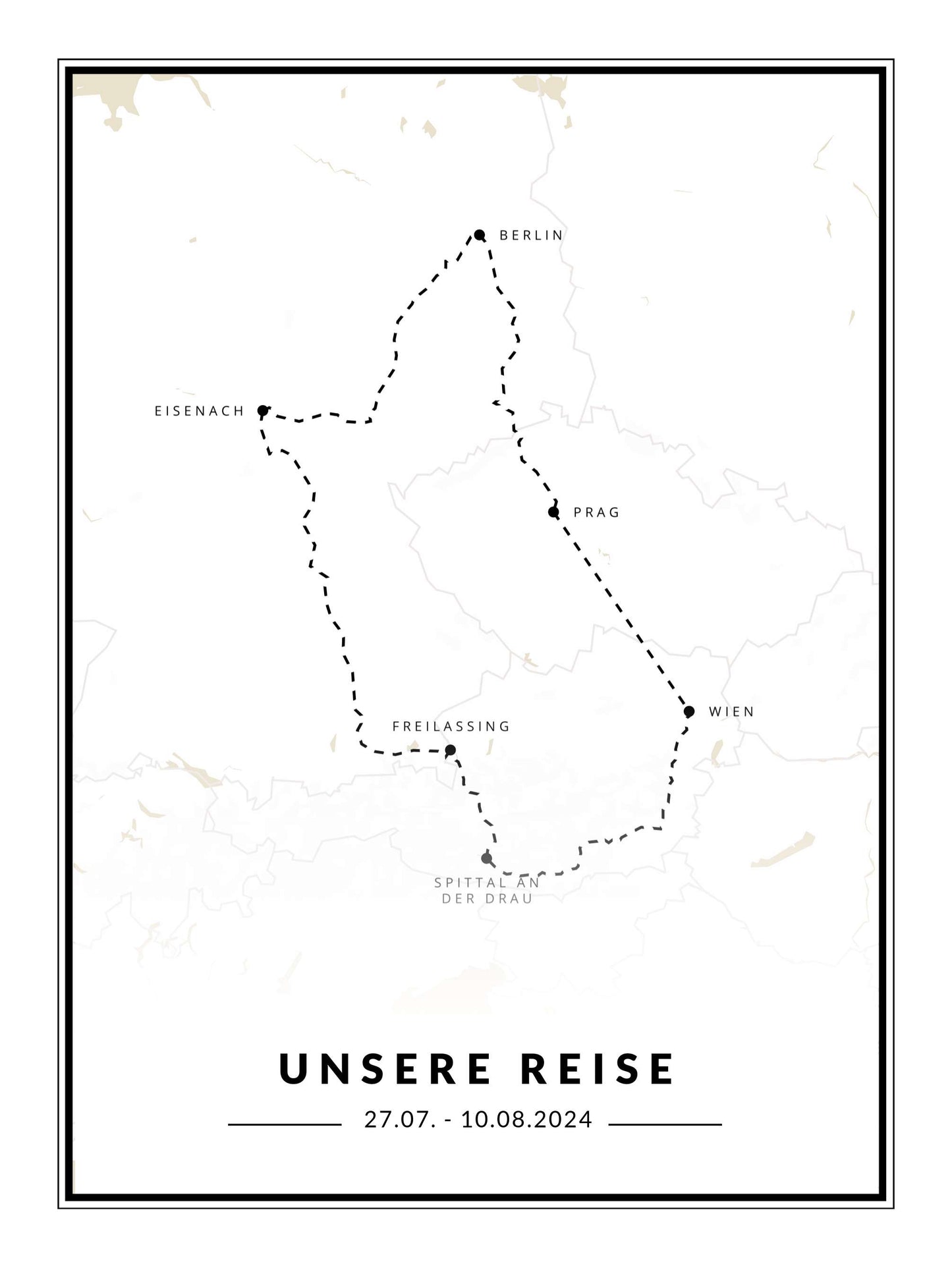 Unsere Reise