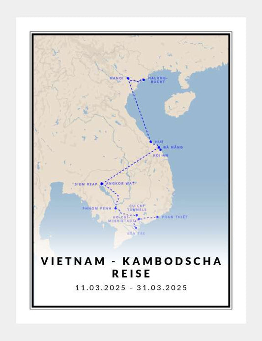 Vietnam - Kambodscha Reise