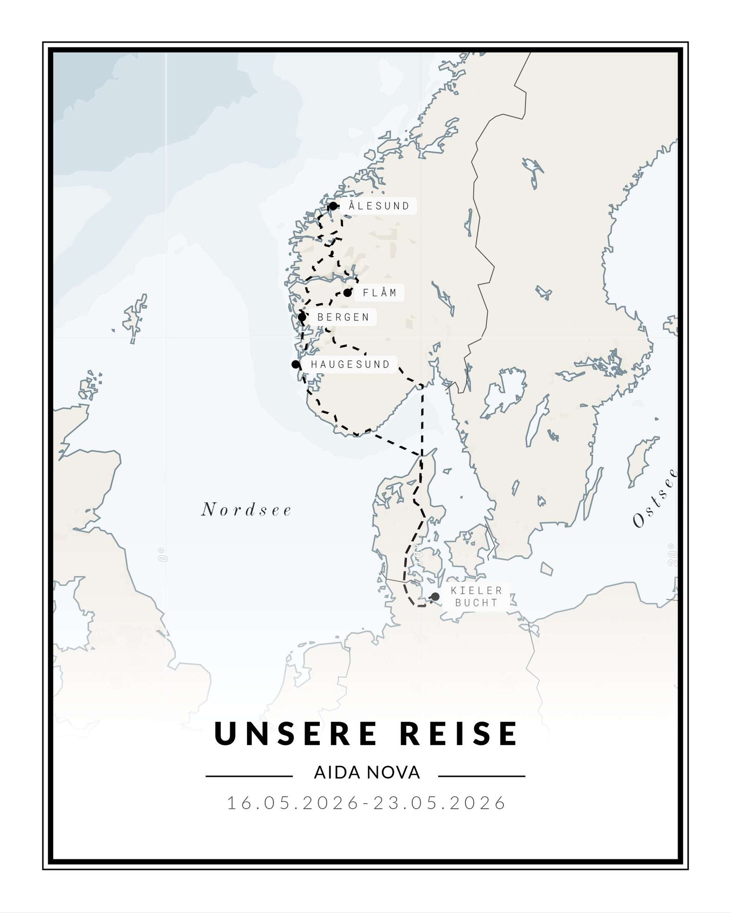 Unsere Reise