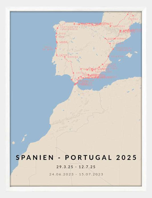 Spanien - Portugal 2025