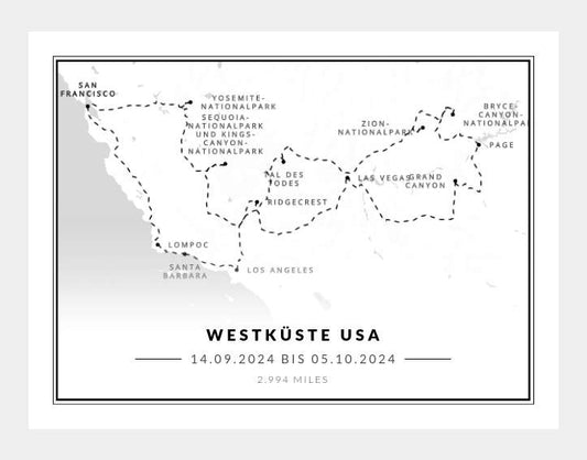 Westküste USA