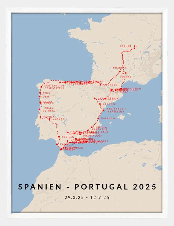 Spanien - Portugal 2025