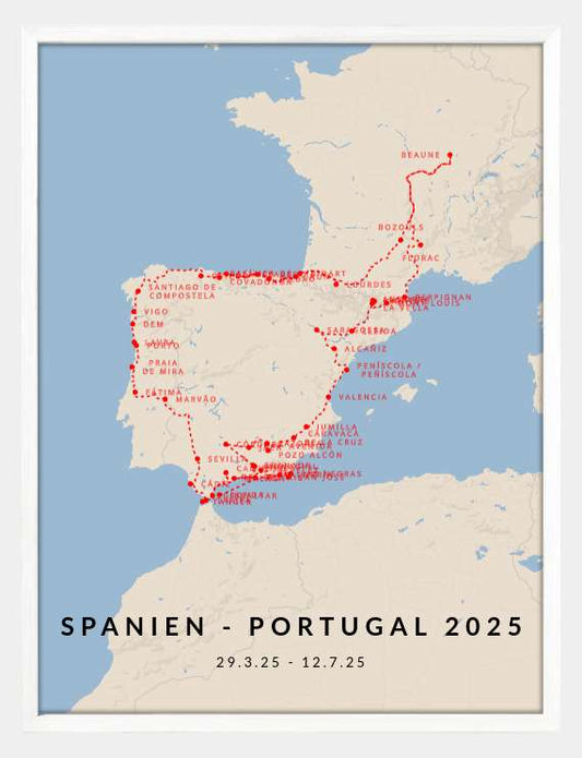 Spanien - Portugal 2025
