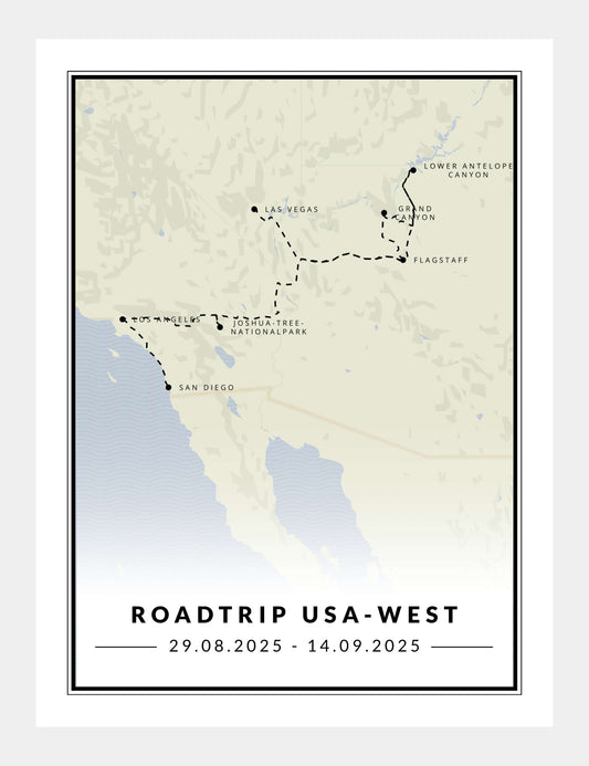 Roadtrip USA-West