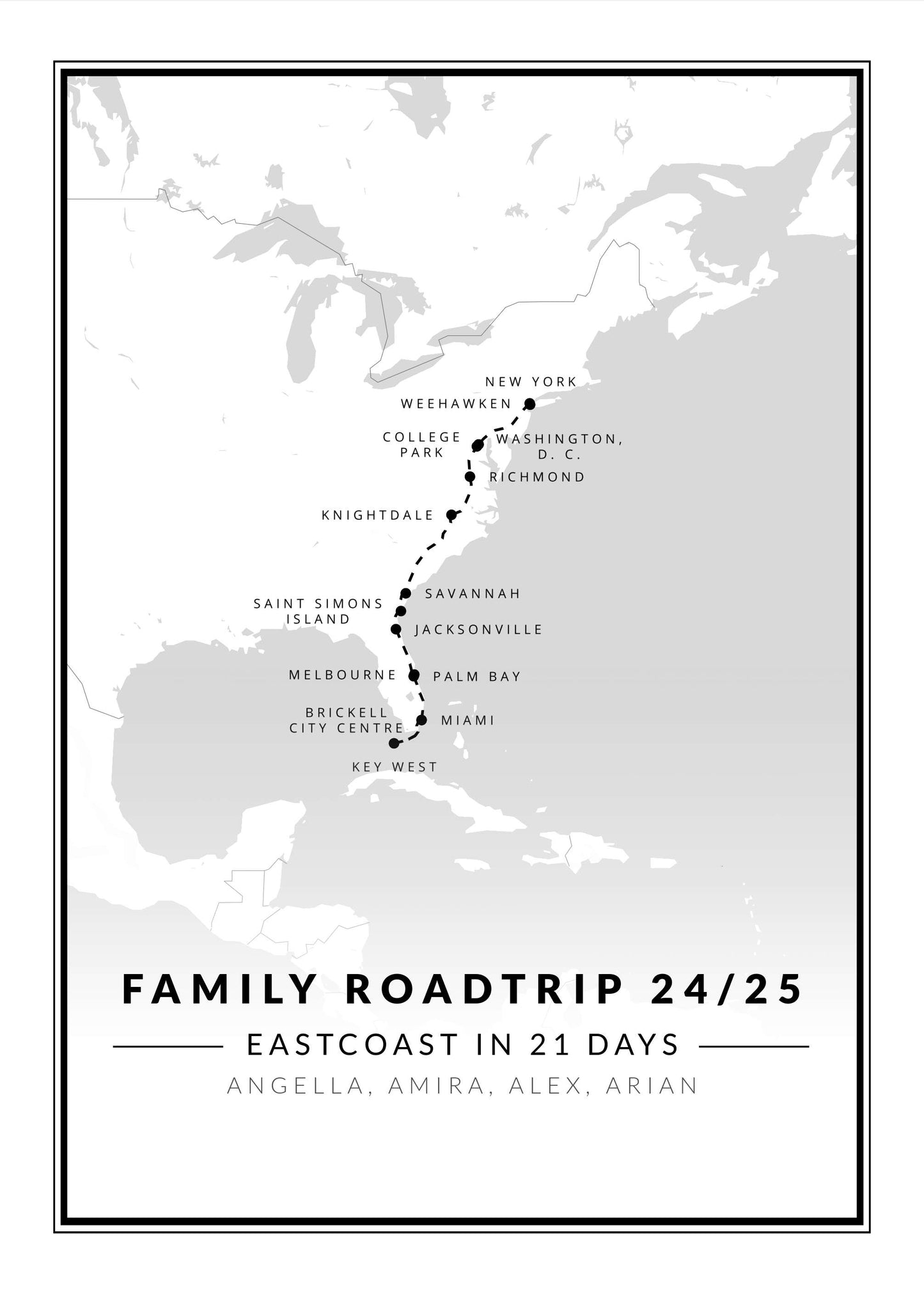 Family roadtrip 24/25