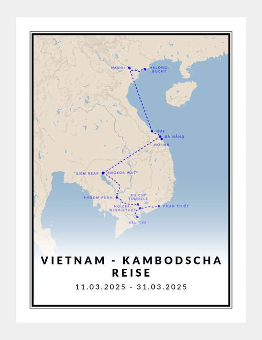 Vietnam - Kambodscha Reise