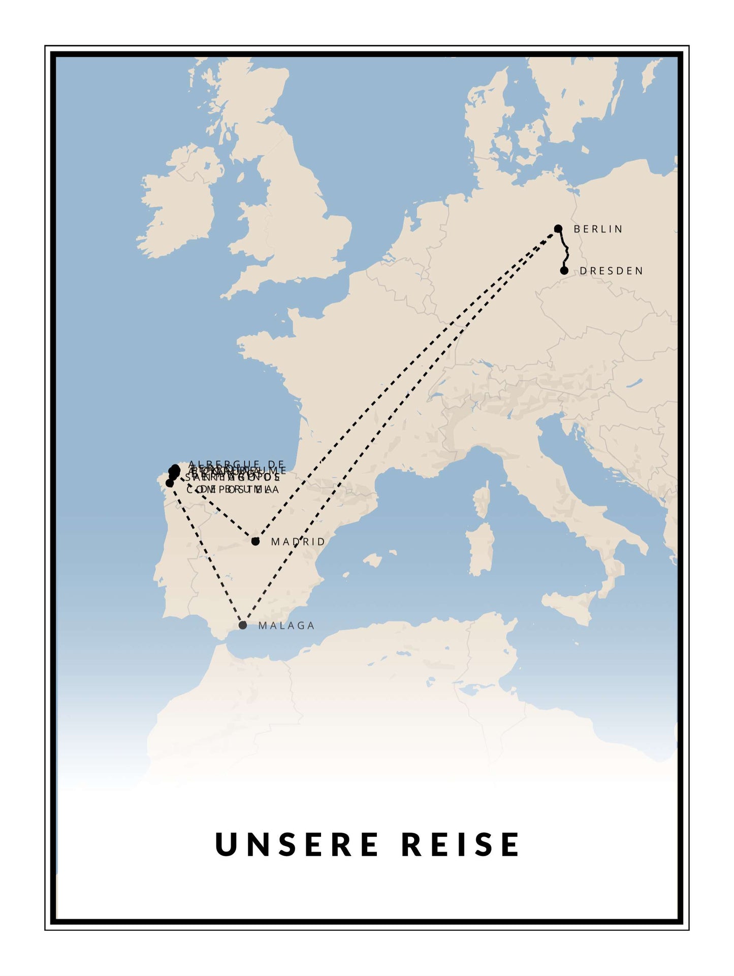 Unsere Reise