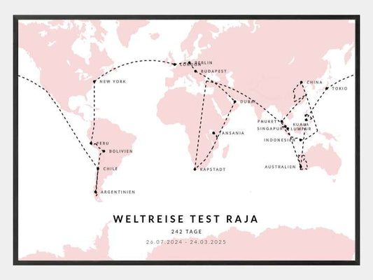 Weltreise Test Raja