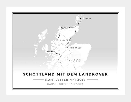 Schottland mit dem Landrover