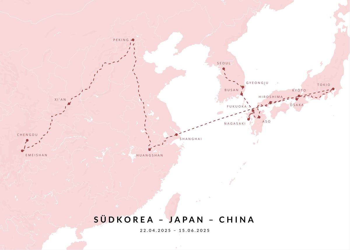 Südkorea – Japan – China