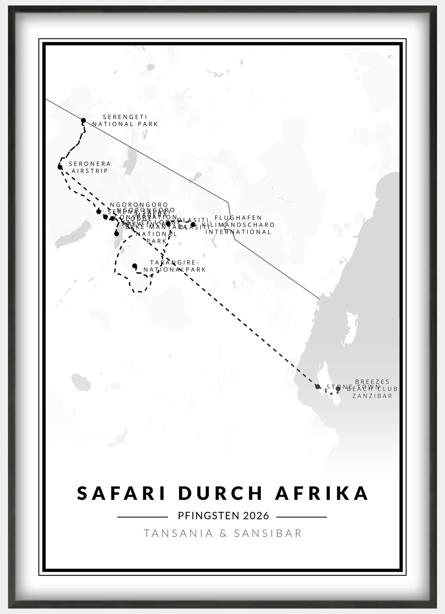 Safari durch afrika